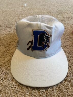 White Durham Bulls Kids Baseball Cap